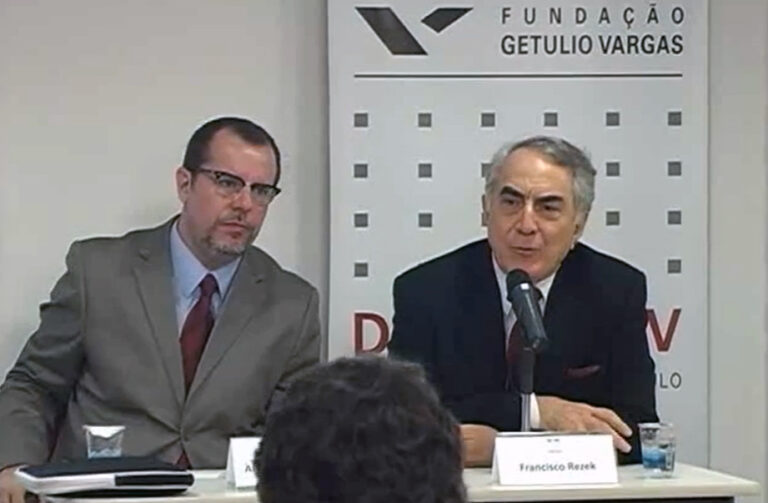 Alexandre Pagliarini e Ministro Francisco Rezek lançam livro sobre Direitos Humanos